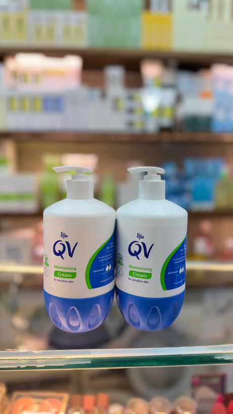 کرم ابرسان و مرطوب کننده دست و صورت کیو وی