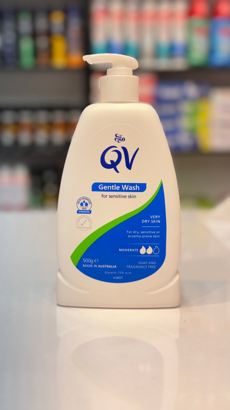 شوینده Qv مخصوص پوست های خیلی خشک و حساس سایز بزرگ